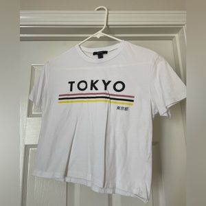 forever21 crop tops, all small, one brand (black and white striped) is unknown!